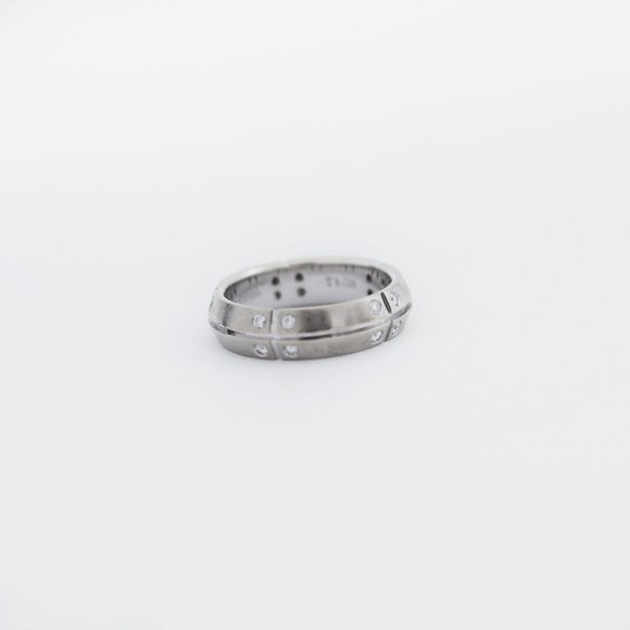 Tiffany & Co. Vintage 18k Gold Streamerica Diamond Ring